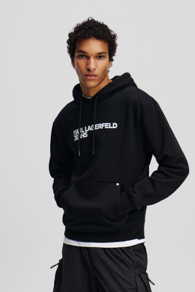 MIKINA KARL LAGERFELD JEANS KLJ REG LOGO HOODIE - Fotografia č. 1