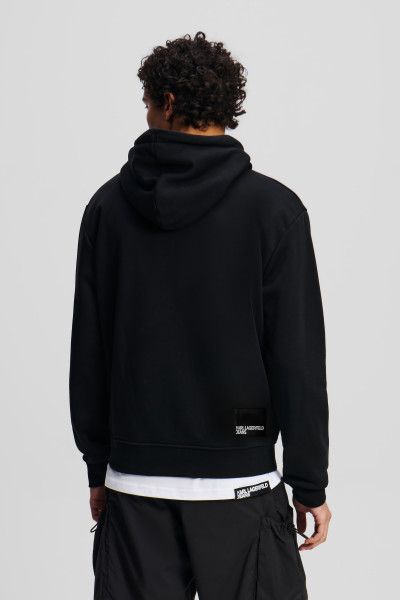 MIKINA KARL LAGERFELD JEANS KLJ REG LOGO HOODIE - Fotografia č. 3