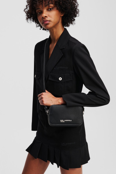 CROSSBODY KARL LAGERFELD JEANS KLJ METAL LOGO SM CAMERA BAG - Kép 2