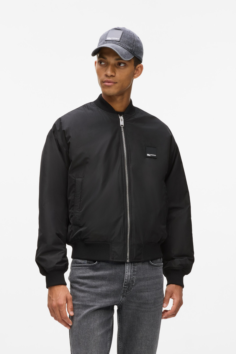 Bunda Karl Lagerfeld Jeans Klj Bomber Jacket Black