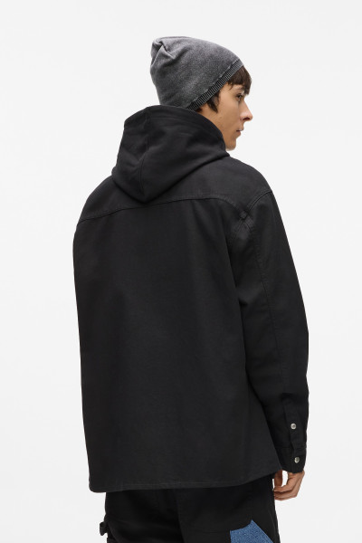 ING KARL LAGERFELD JEANS KLJ REG BLOCKED OVERSHIRT - Kép 3