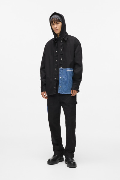 ING KARL LAGERFELD JEANS KLJ REG BLOCKED OVERSHIRT - Kép 2