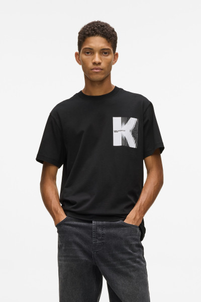 PÓLÓ KARL LAGERFELD JEANS KLJ REG SS K LOGO TEE - Kép 1