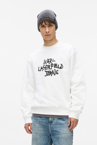 MELEGÍTŐ FELSŐ KARL LAGERFELD JEANS KLJ REG GRAFFITI SWEAT - Kép 1