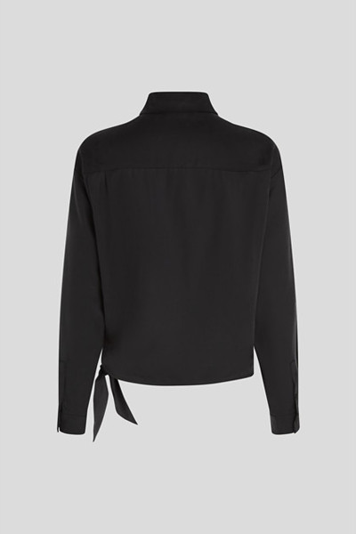 BLÚZ KARL LAGERFELD JEANS KLJ TIED BLOUSE - Kép 2