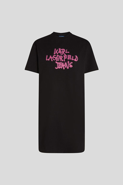 RUHA KARL LAGERFELD JEANS KLJ GRAFFITI TEE DRESS - Kép 1