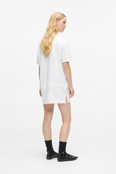 RUHA KARL LAGERFELD JEANS KLJ GRAFFITI TEE DRESS - Kép 3