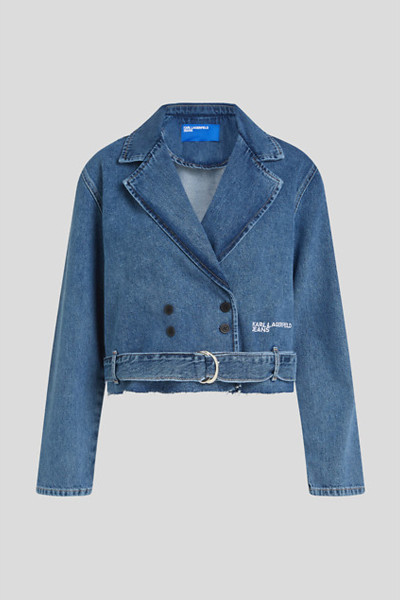 DZSEKI KARL LAGERFELD JEANS KLJ BOXY DENIM TRENCH - Kép 1