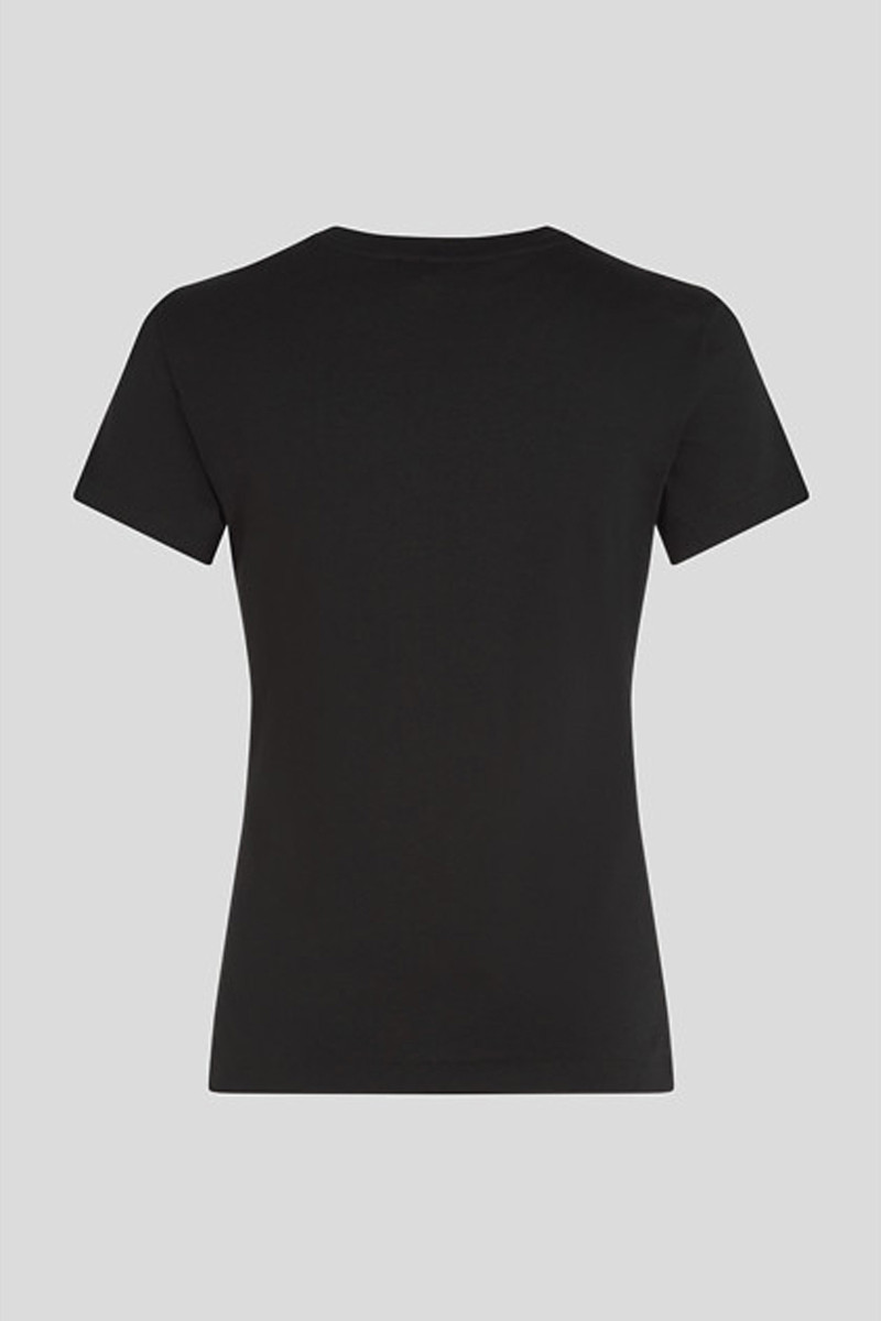 Tričko Karl Lagerfeld Jeans Klj Slim Ss Reflection Tee Black