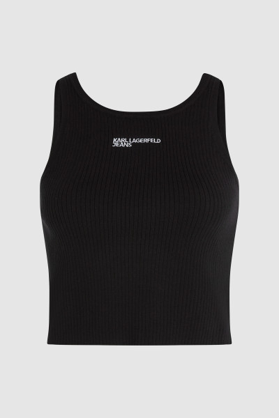 PULÓVER KARL LAGERFELD JEANS KLJ KNITTED TANK - Kép 5