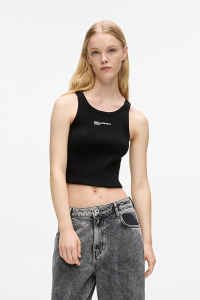 PULÓVER KARL LAGERFELD JEANS KLJ KNITTED TANK - Kép 1