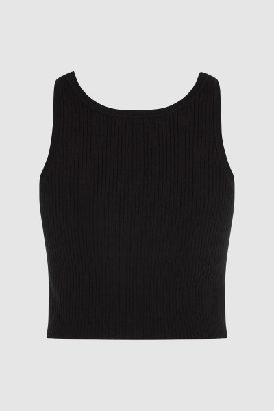 PULÓVER KARL LAGERFELD JEANS KLJ KNITTED TANK - Kép 6