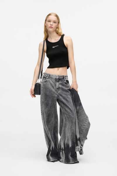 PULÓVER KARL LAGERFELD JEANS KLJ KNITTED TANK - Kép 2