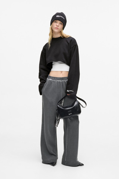 MELEGÍTŐ FELSŐ KARL LAGERFELD JEANS KLJ REG LAYERED SWEAT - Kép 2