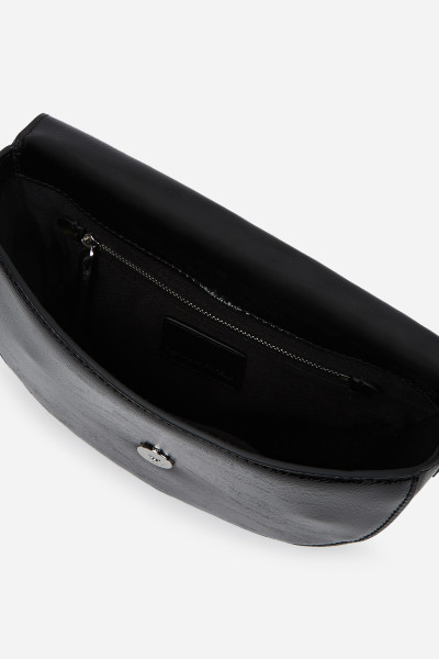 RETIKÜL KARL LAGERFELD JEANS KLJ BOX LOGO SADDLE BAG GLOSSY - Kép 3