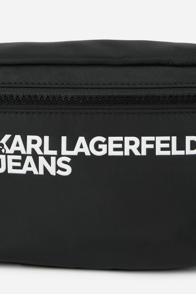LEDVINKA KARL LAGERFELD JEANS KLJ ESSENTIAL NYLON BUMBAG - Fotografie č. 4