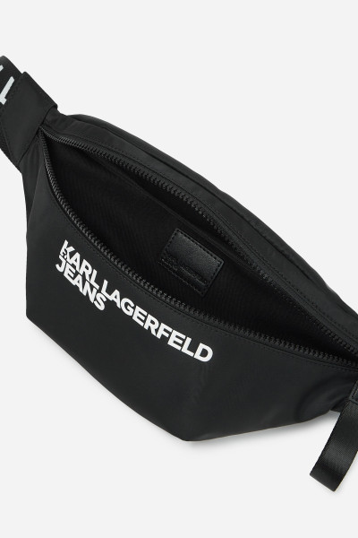 LEDVINKA KARL LAGERFELD JEANS KLJ ESSENTIAL NYLON BUMBAG - Fotografie č. 3