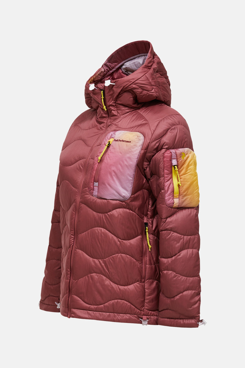 Bunda Peak Performance W Aop Helium Utility Down-Aop Aop