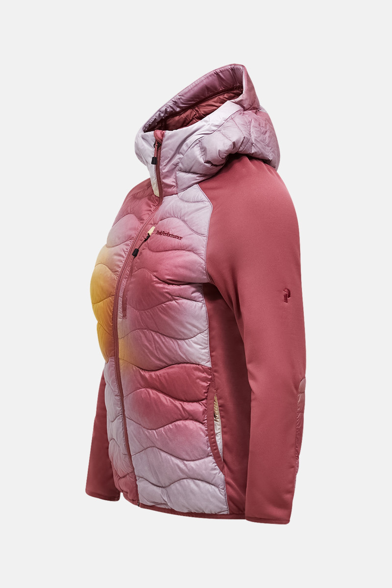 Bunda Peak Performance W Aop Helium Down Hybrid -Aop-Canary Lim Aop