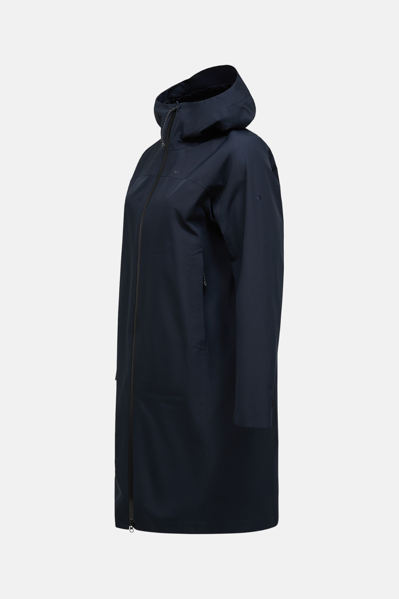 Kabát Peak Performance W Treeline Shell Parka Black