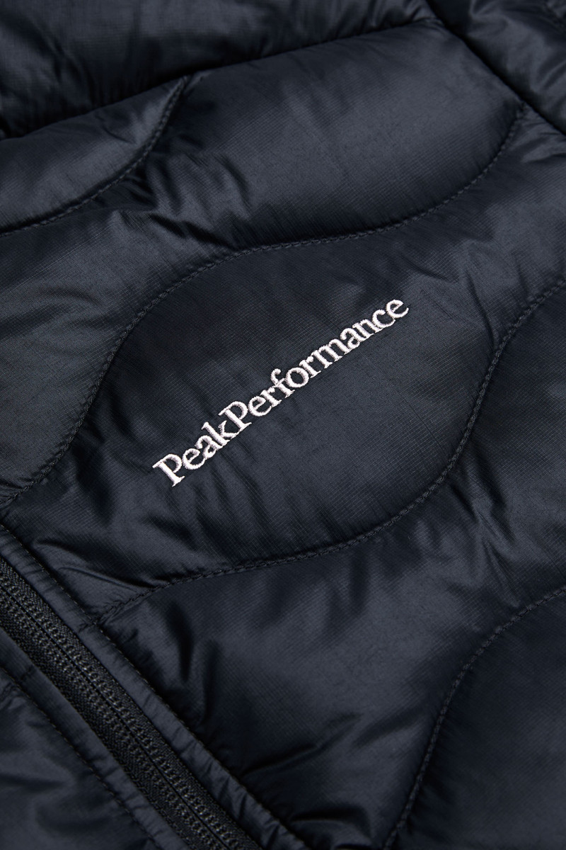 Bunda Peak Performance M Helium Down Hood Jacket-Summ Black