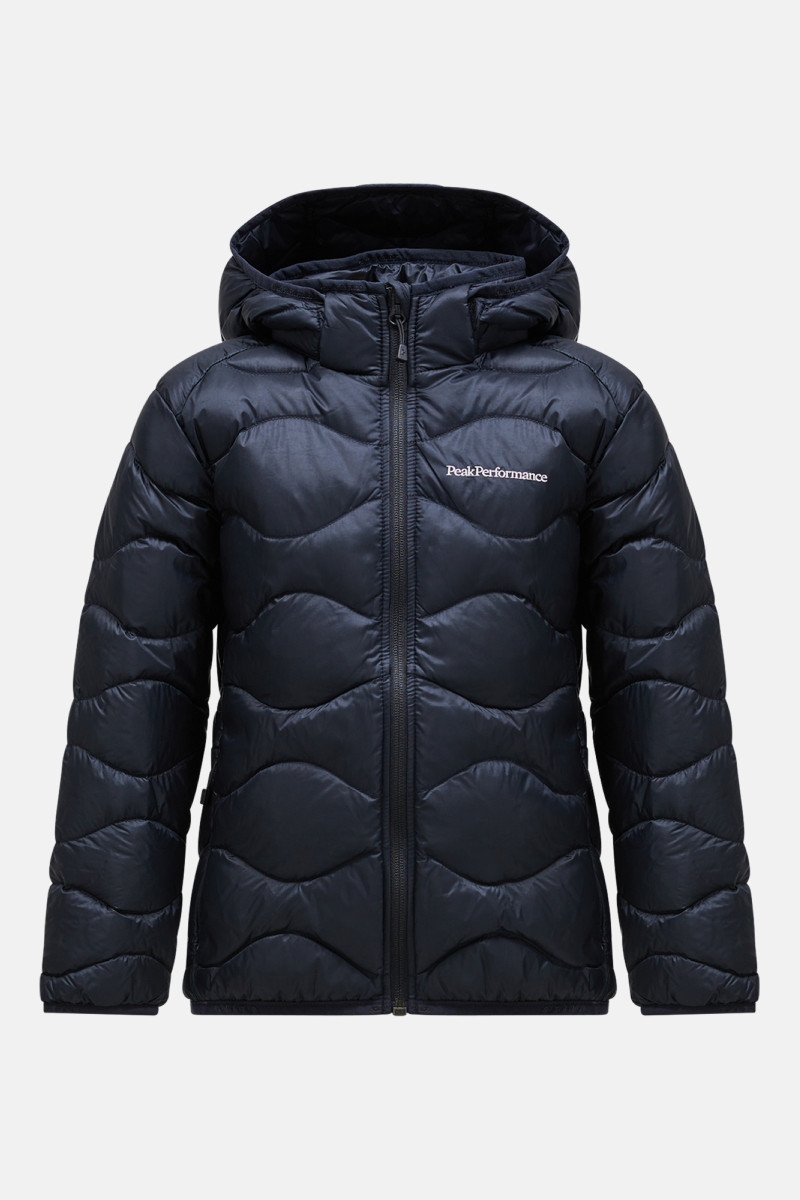 Bunda Peak Performance Helium Down Hood Jacket Junior Black