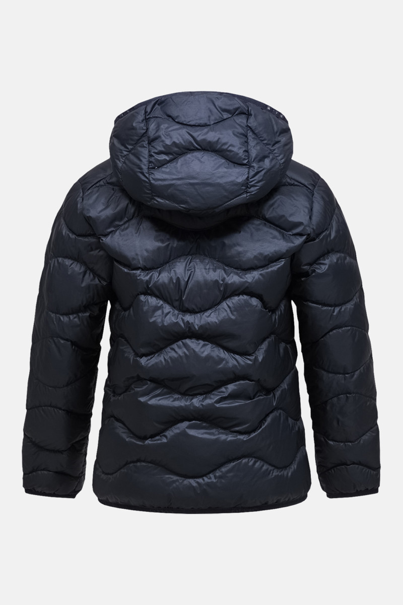 Bunda Peak Performance Helium Down Hood Jacket Junior Black