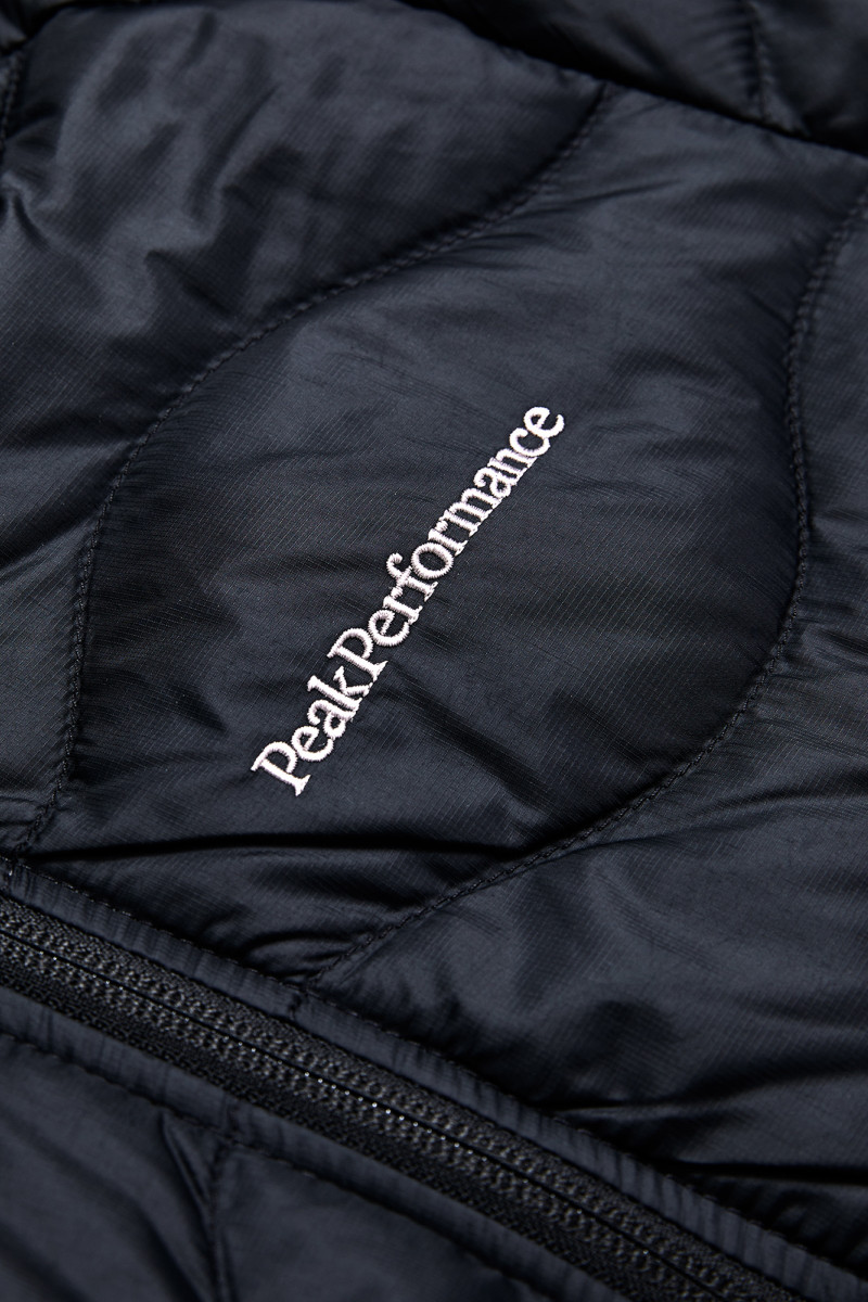 Bunda Peak Performance Helium Down Hood Jacket Junior Black