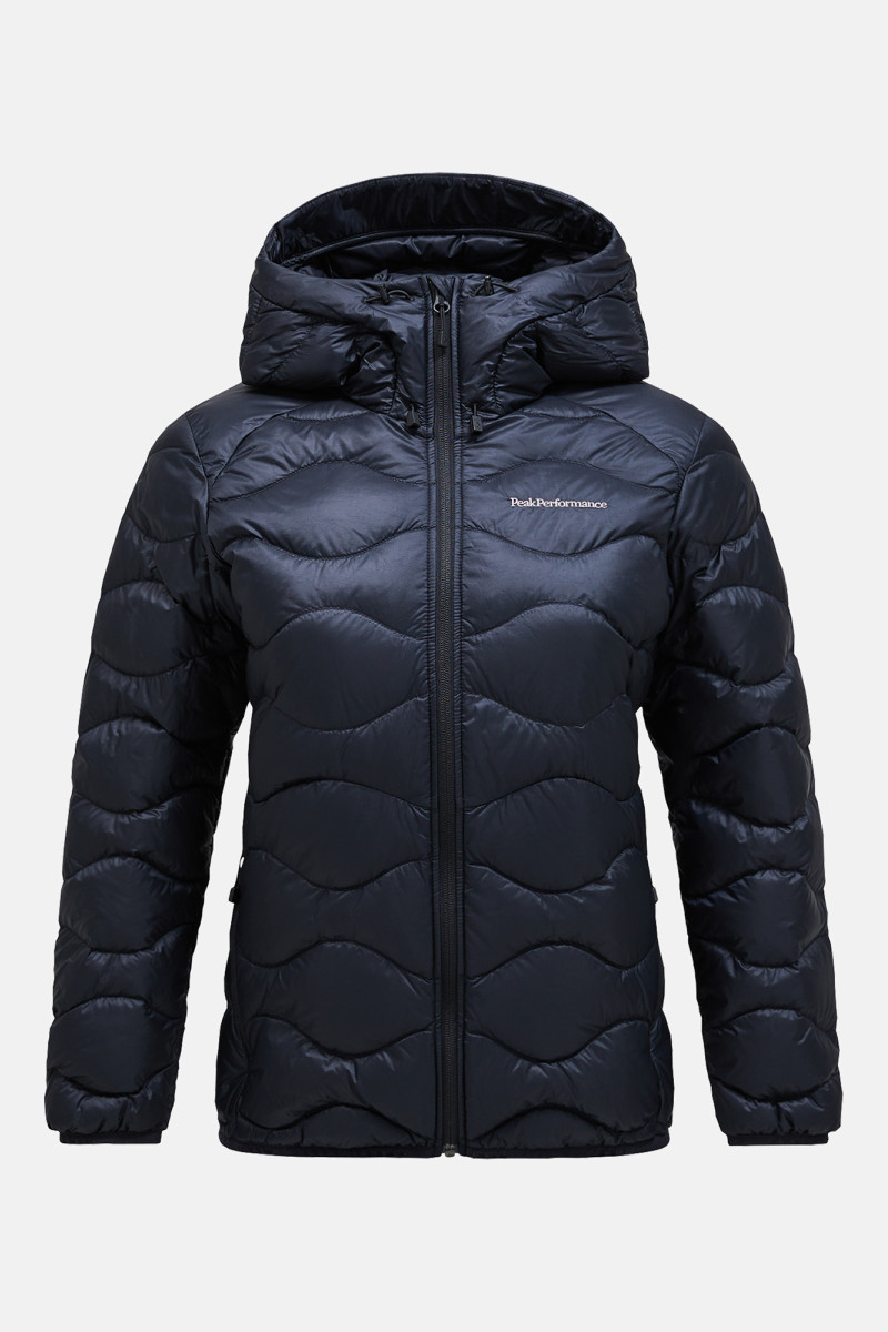 Bunda Peak Performance W Helium Down Hood Jacket Black