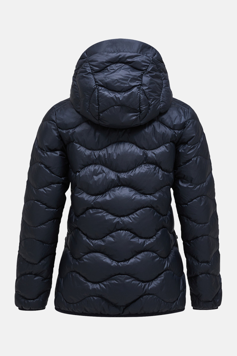Bunda Peak Performance W Helium Down Hood Jacket Black