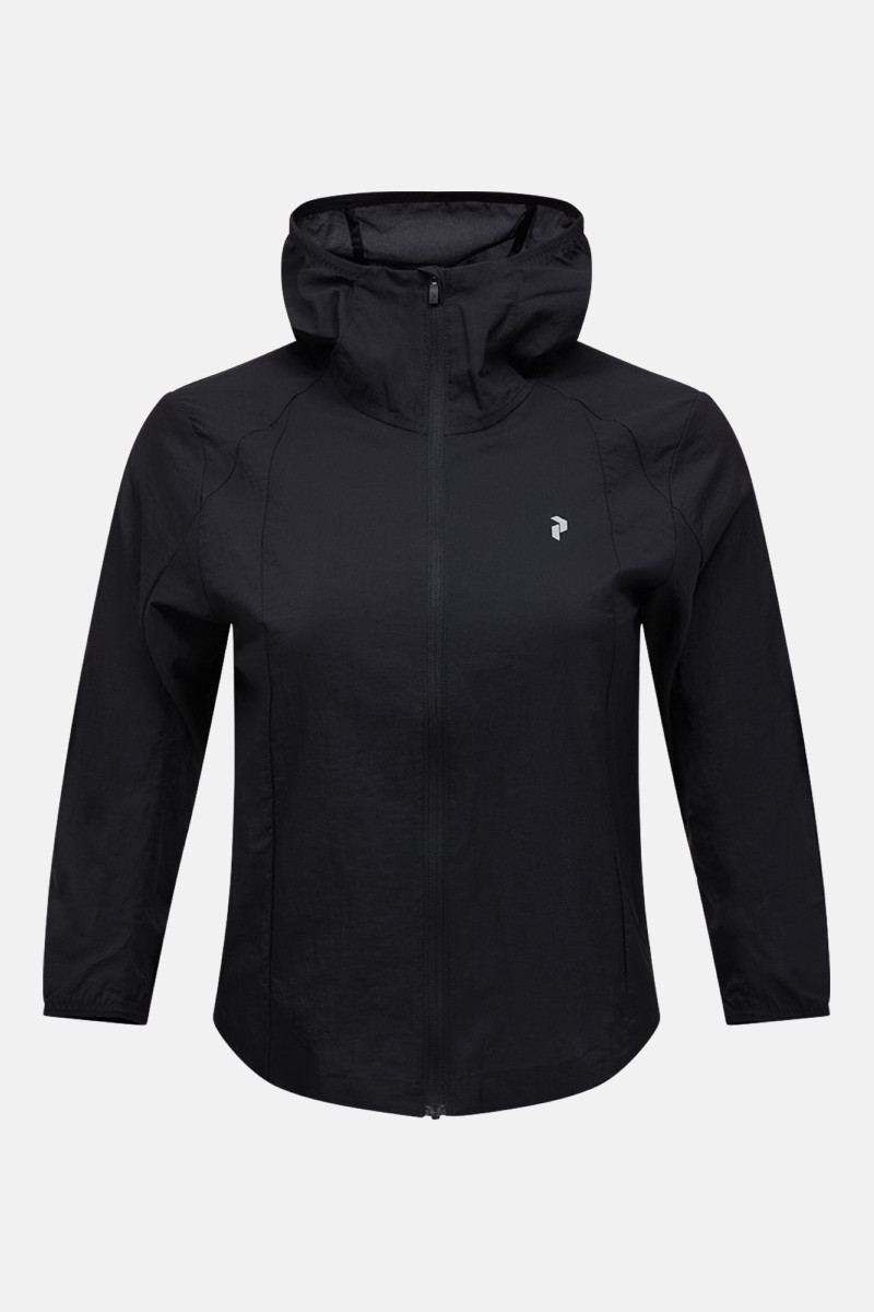Bunda Peak Performance W Discover Wind Jacket Black