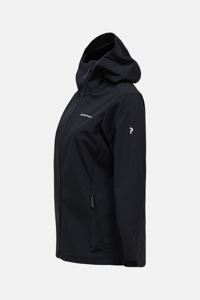 BUNDA PEAK PERFORMANCE EXPLORE SOFTSHELL HOOD JACKET WOMEN - Fotografia č. 2