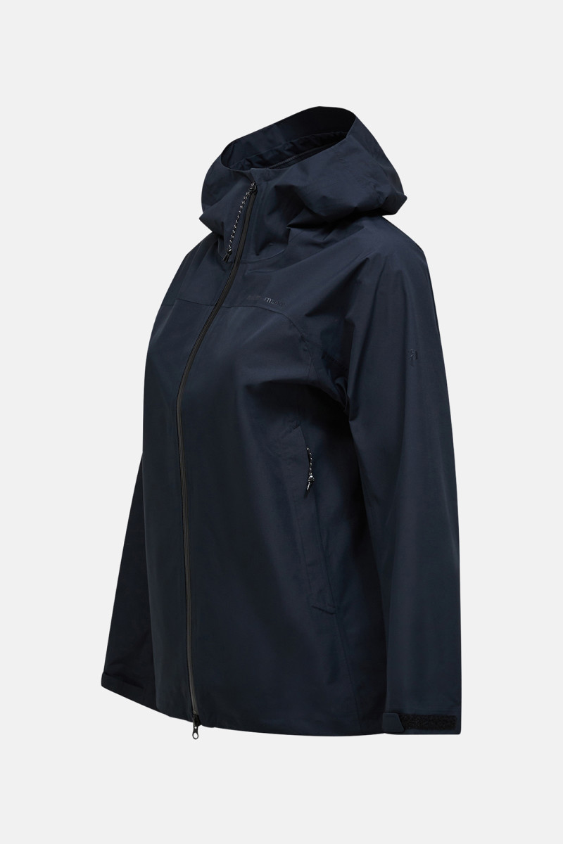 Bunda Peak Performance W Treeline Shell Jacket Black