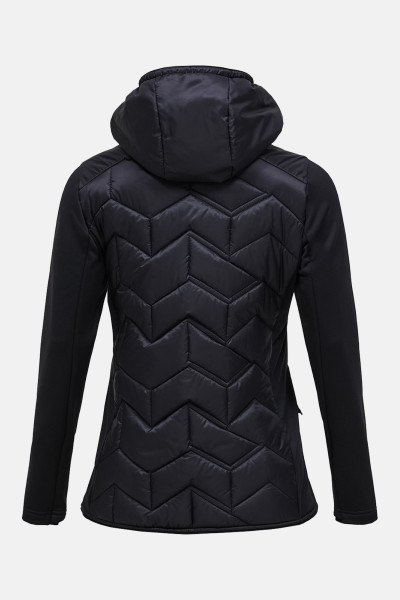 BUNDA PEAK PERFORMANCE ELEVATE INSULATED HYBRID HOOD JACKET WOMEN - Fotografia č. 3