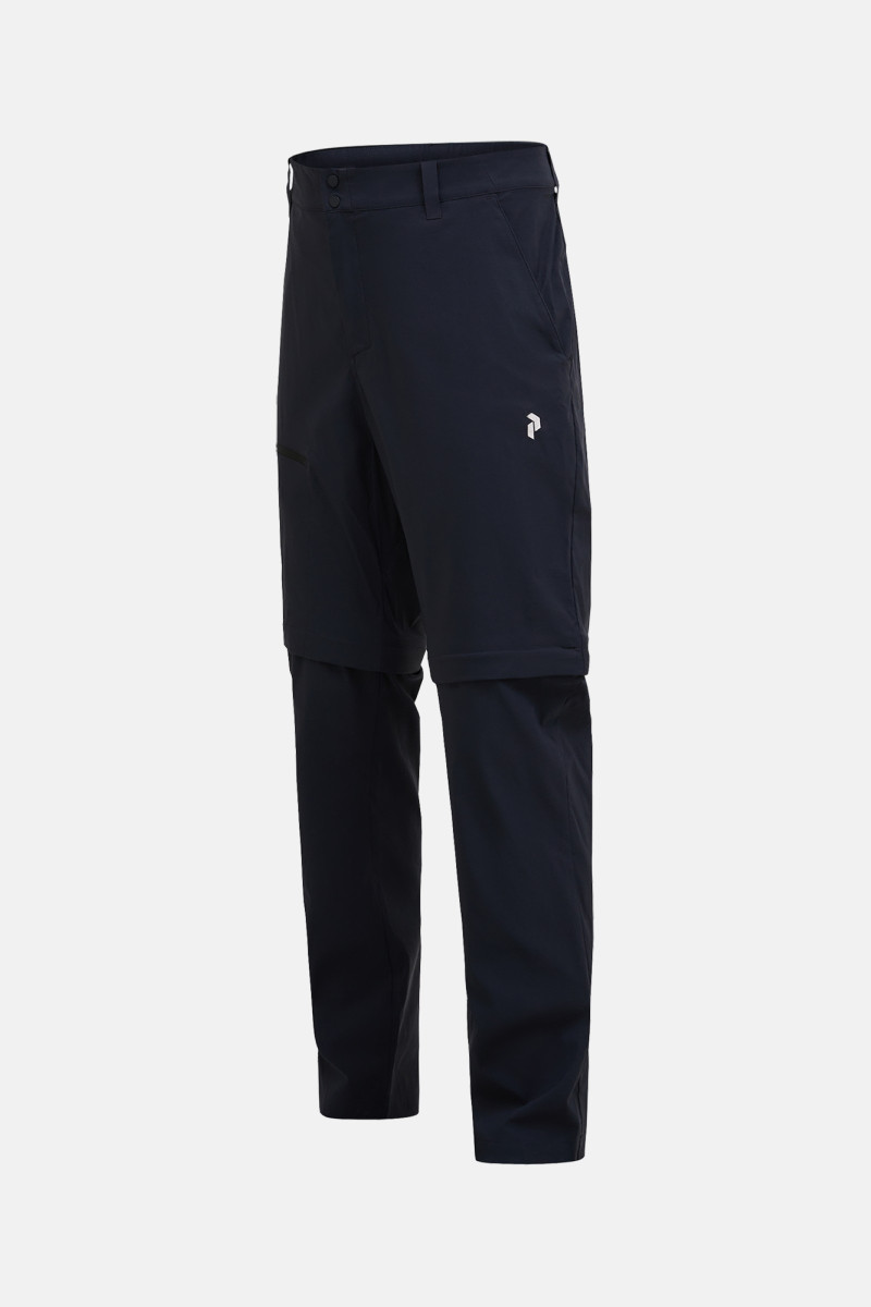 Nohavice Peak Performance Iconiq Zip-Off Pants Men Black