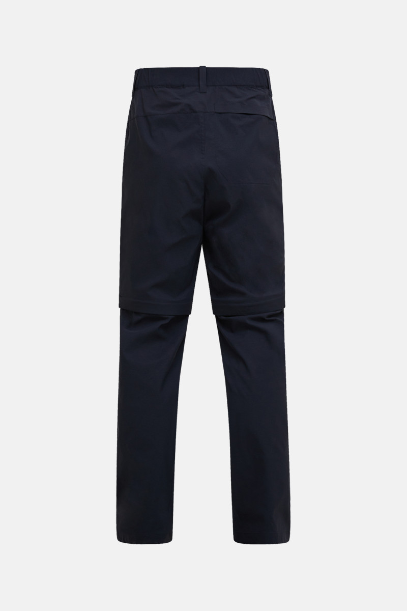 Nohavice Peak Performance Iconiq Zip-Off Pants Men Black