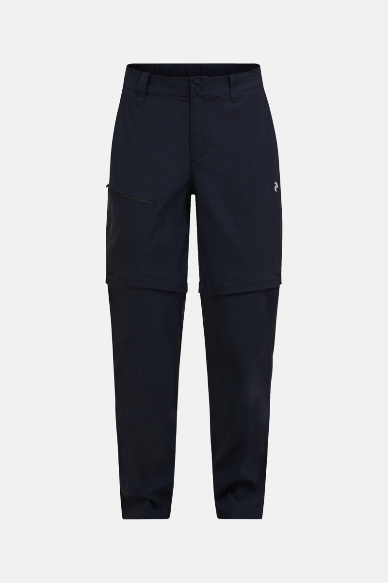 Nohavice Peak Performance Iconiq Zip-Off Pants Women Black