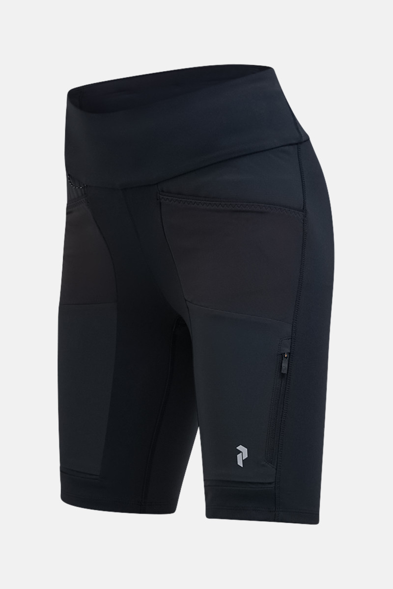 Šortky Peak Performance W Ascent Track Shorts Black