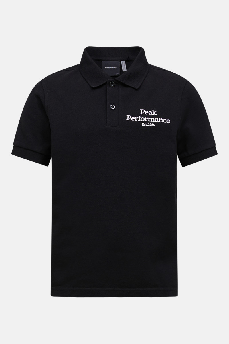 Polokošeľa Peak Performance Jr Original Polo Black