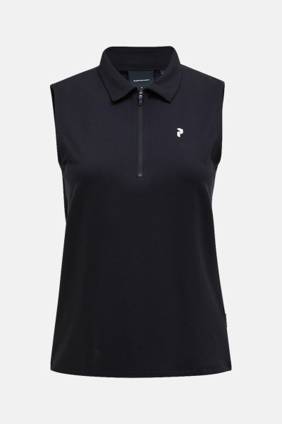 PÓLÓ PEAK PERFORMANCE COMFORT ZIP SLEEVELESS POLO WOMEN - Kép 1