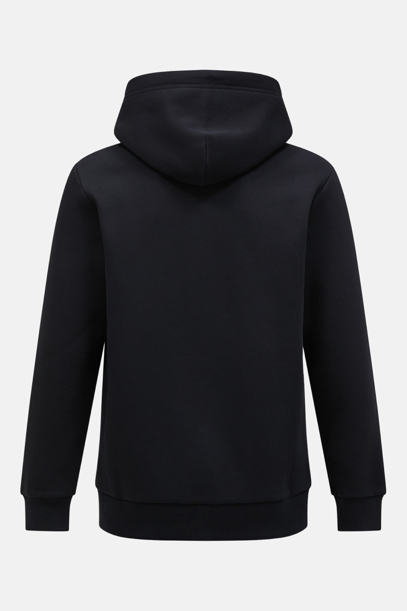 Mikina Peak Performance Original Small Logo Zip Hood Men Black
