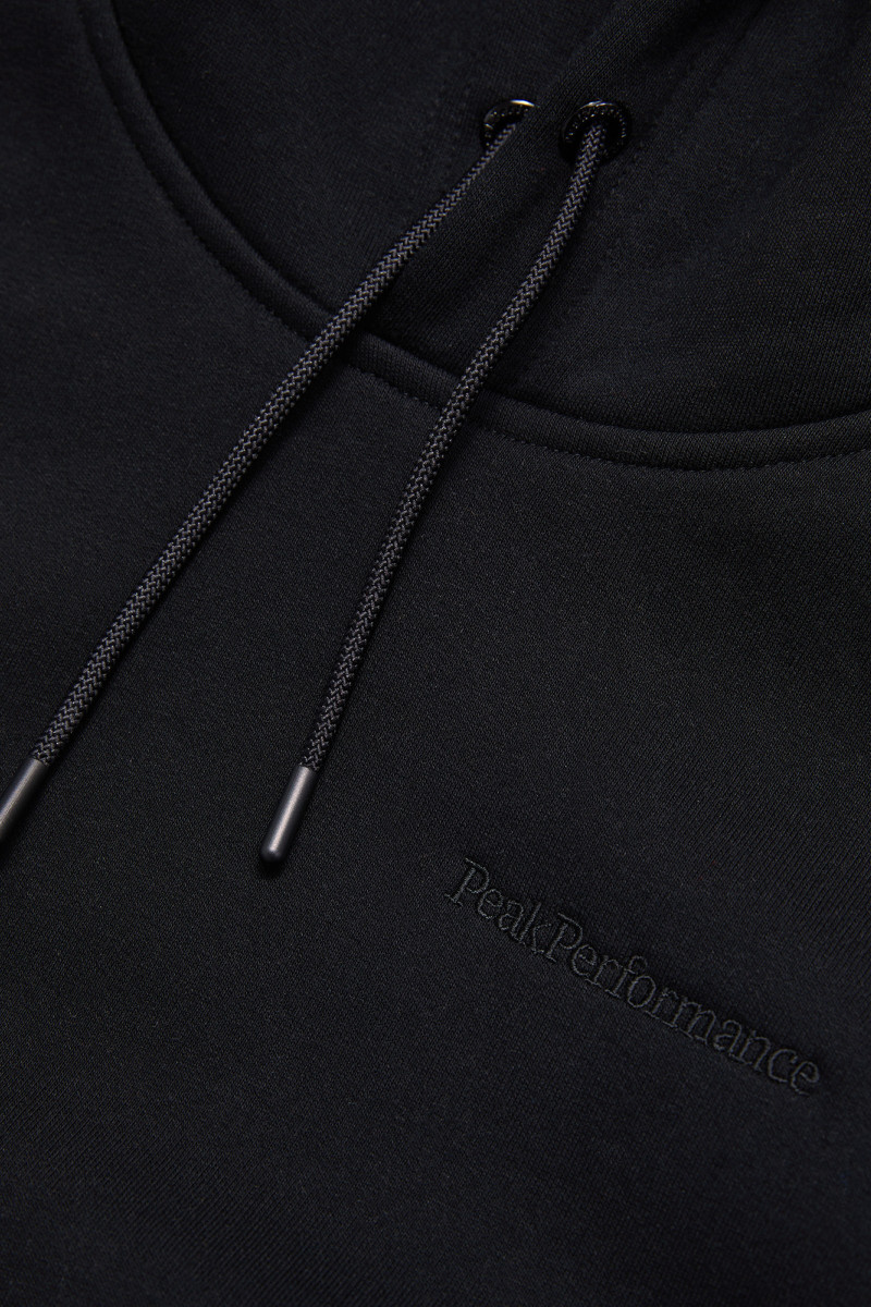 Mikina Peak Performance M Original Small Logo Hoo Black