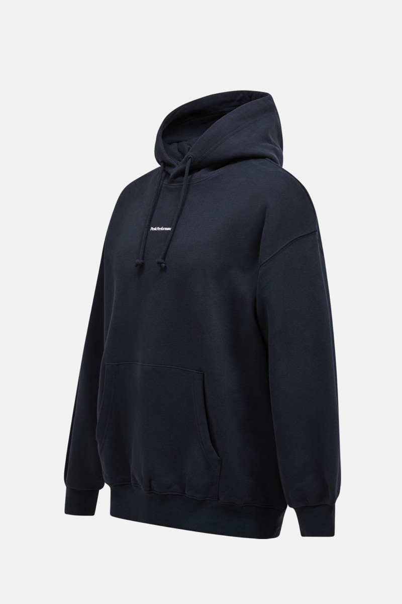 Mikina Peak Performance M Original Terry Hood Black