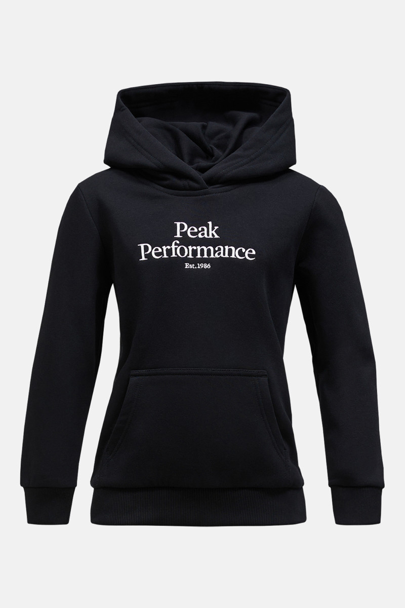 Mikina Peak Performance Original Hood Junior Black