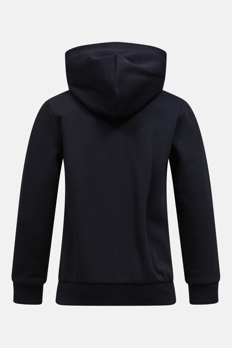 Mikina Peak Performance Original Zip Hood Junior Black