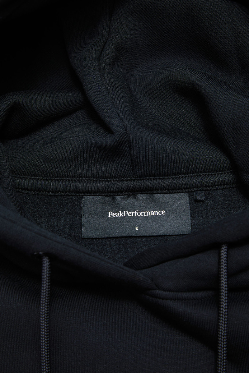 Mikina Peak Performance W Original Small Logo Hoo Black