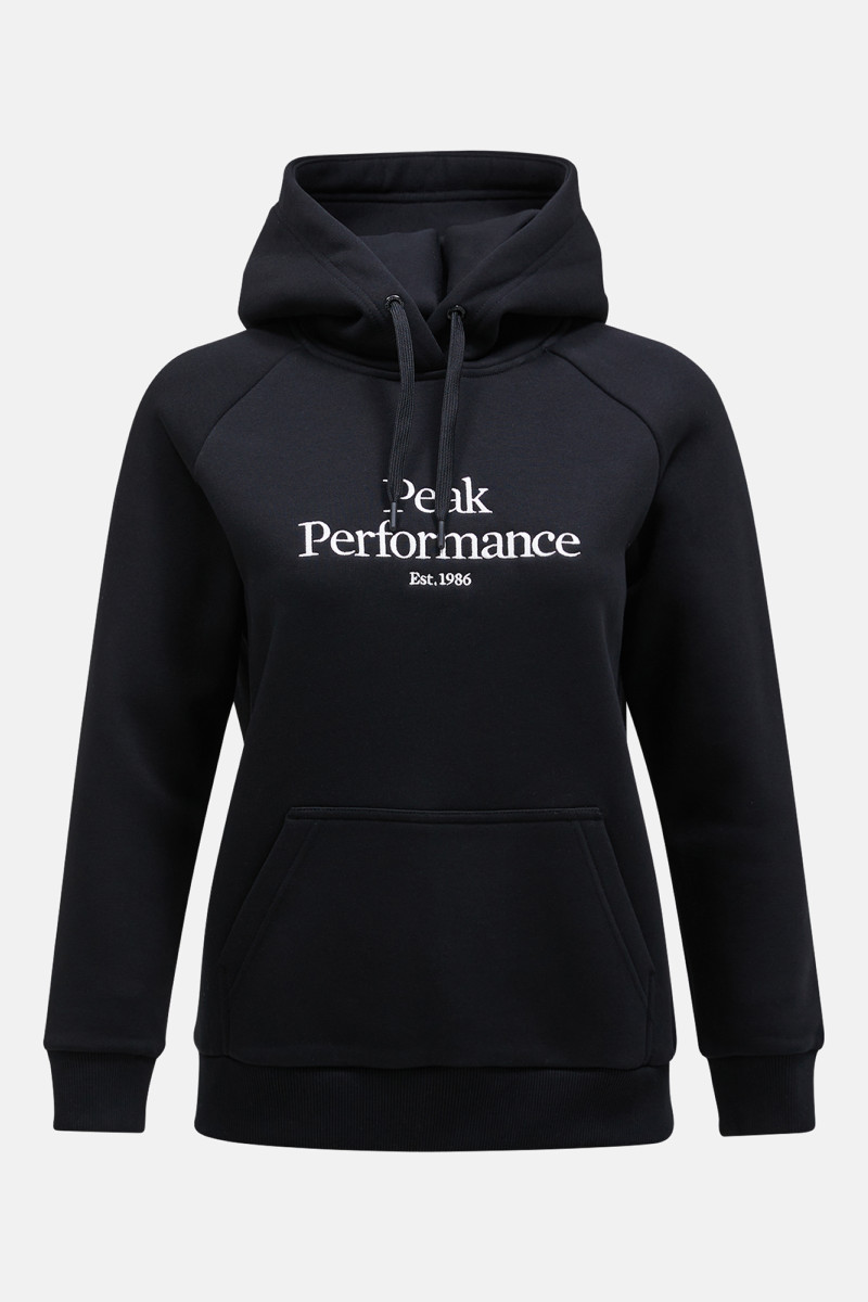 Mikina Peak Performance W Original Hood-Offwhite Black
