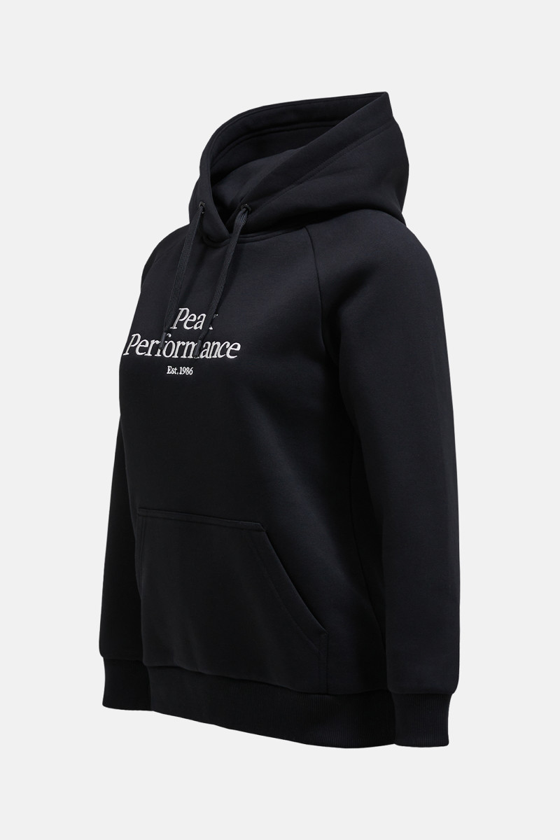 Mikina Peak Performance W Original Hood-Offwhite Black