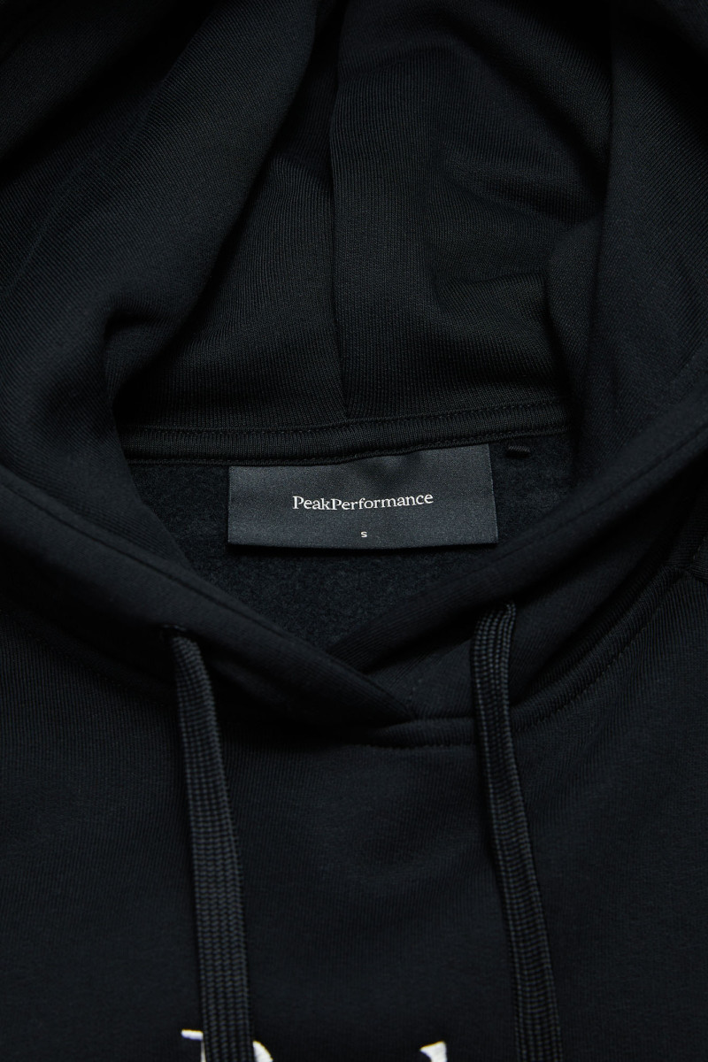 Mikina Peak Performance W Original Hood-Offwhite Black