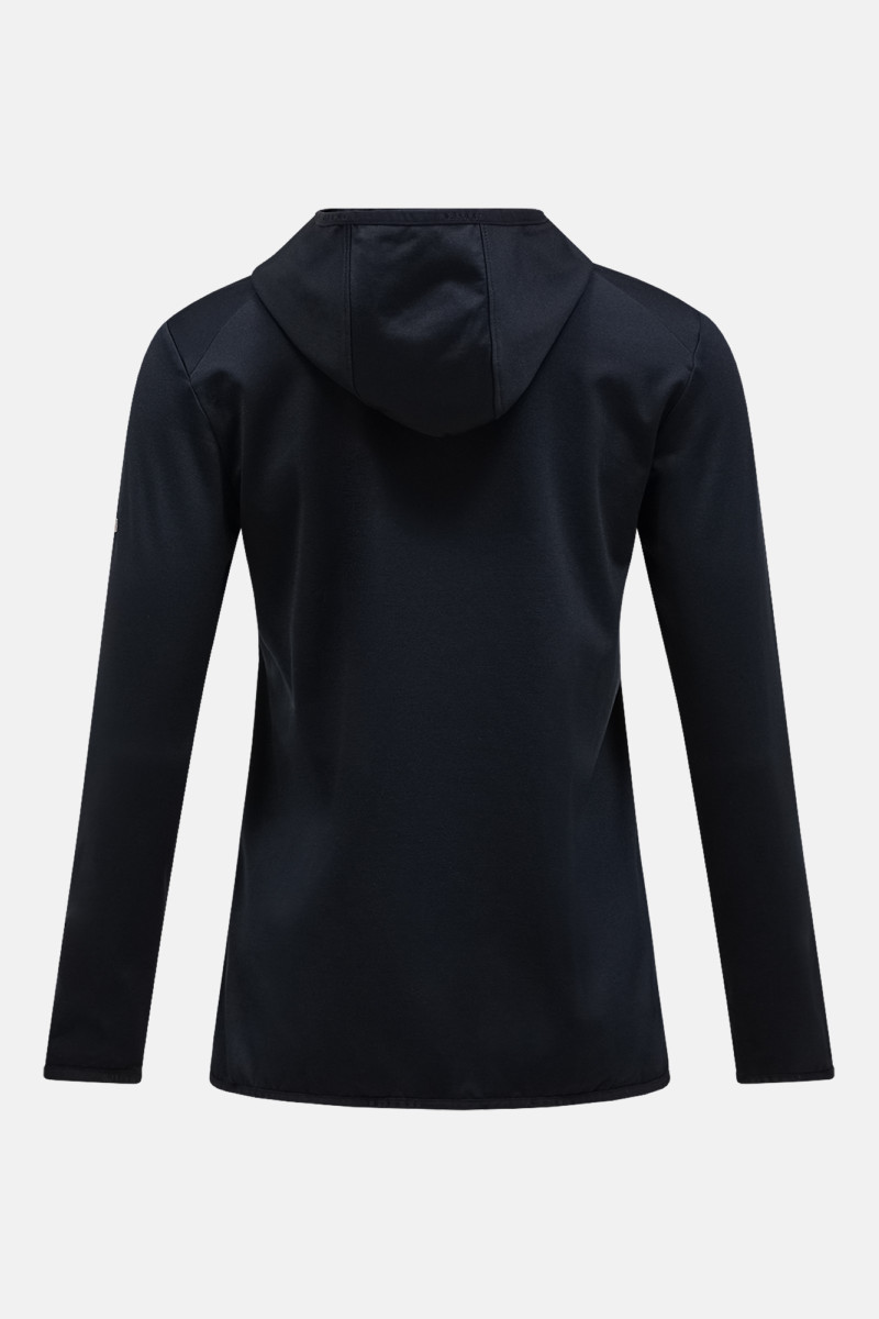 Mikina Peak Performance W Light Zip Hood Black